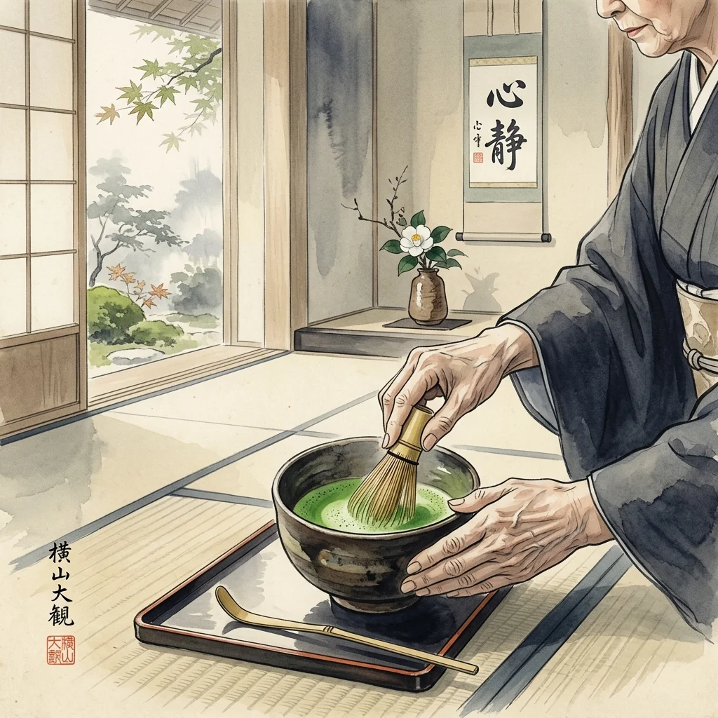 Ceremonial grade matcha