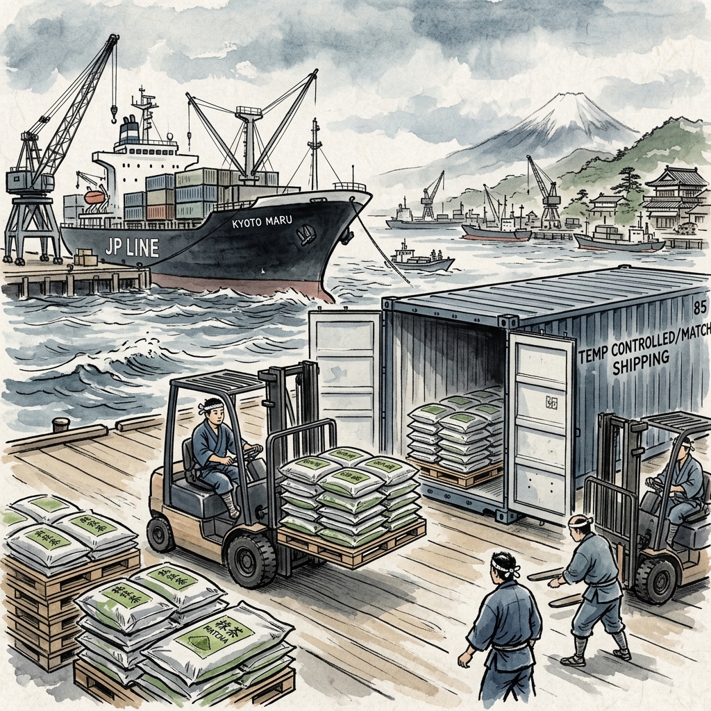 Matcha Logistics: Ensuring Freshness During International Shipping