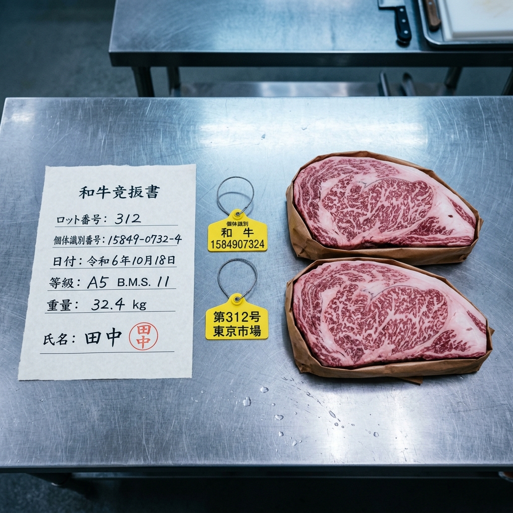 How Wagyu Is Priced: Wholesale Economics from Auction to Export